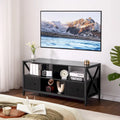 42-Inch TV Stand with Storage for TVs up to 50 Inches
