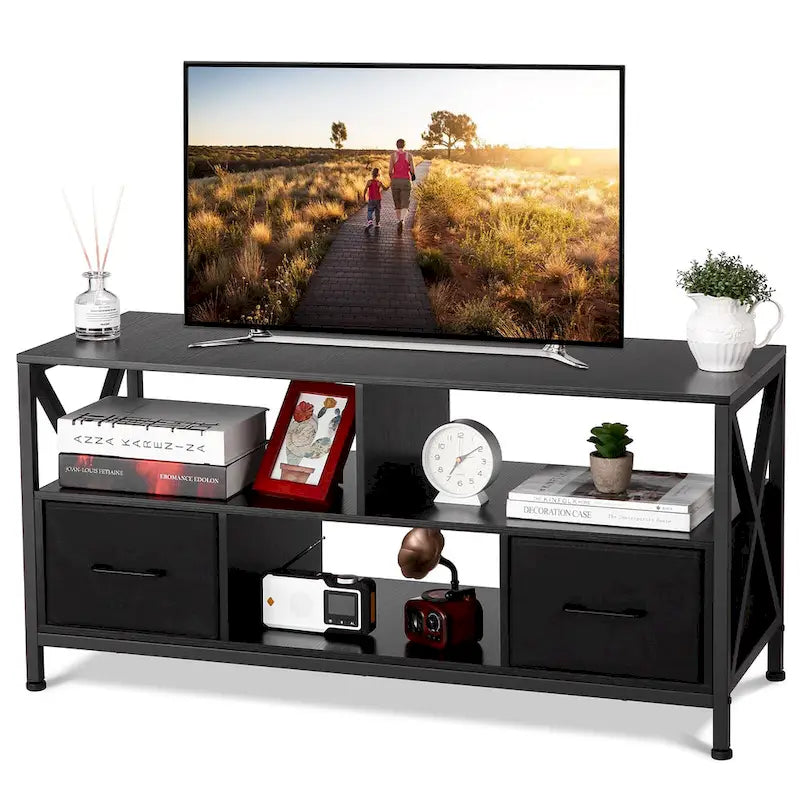 42-Inch TV Stand with Storage for TVs up to 50 Inches