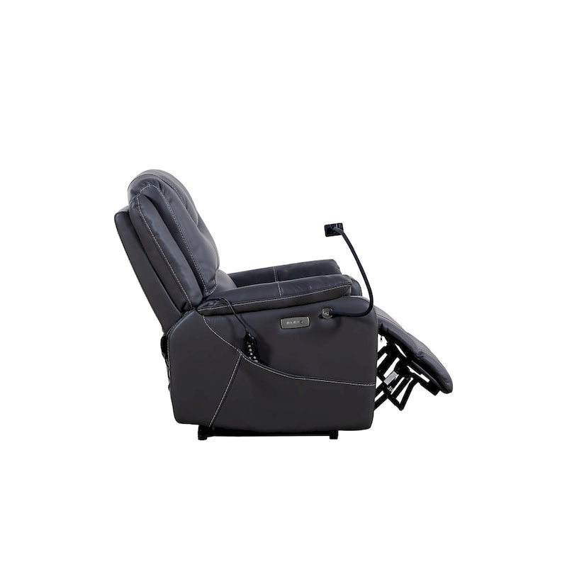 Power Recliner Chair with Massage, Heating, USB Port and Phone Holder