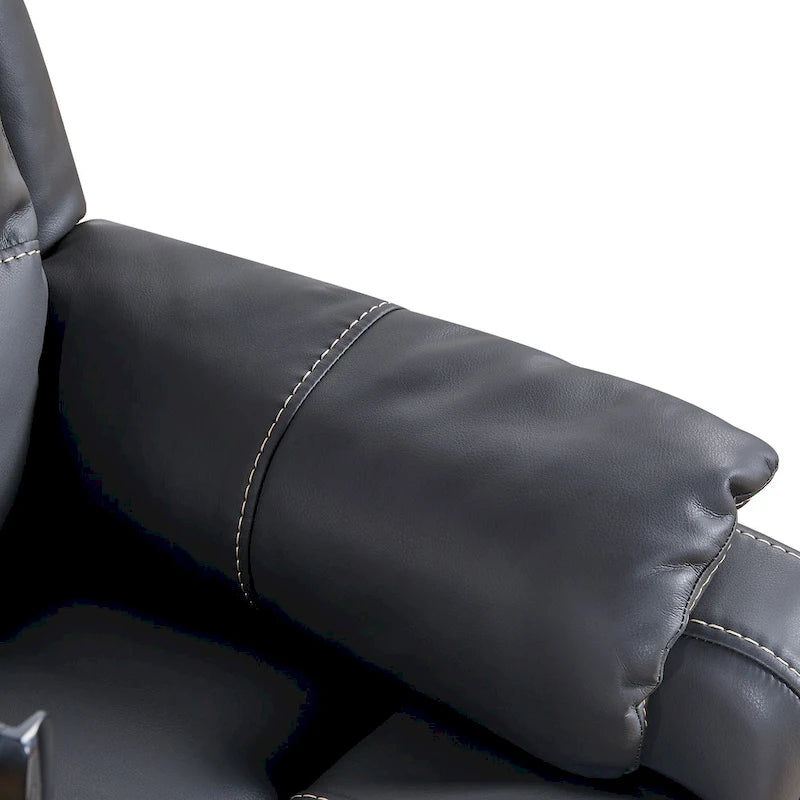 Power Recliner Chair with Massage, Heating, USB Port and Phone Holder