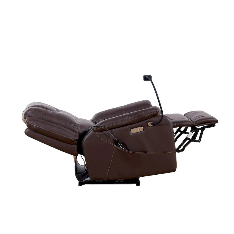 Power Recliner Chair with Massage, Heating, USB Port and Phone Holder