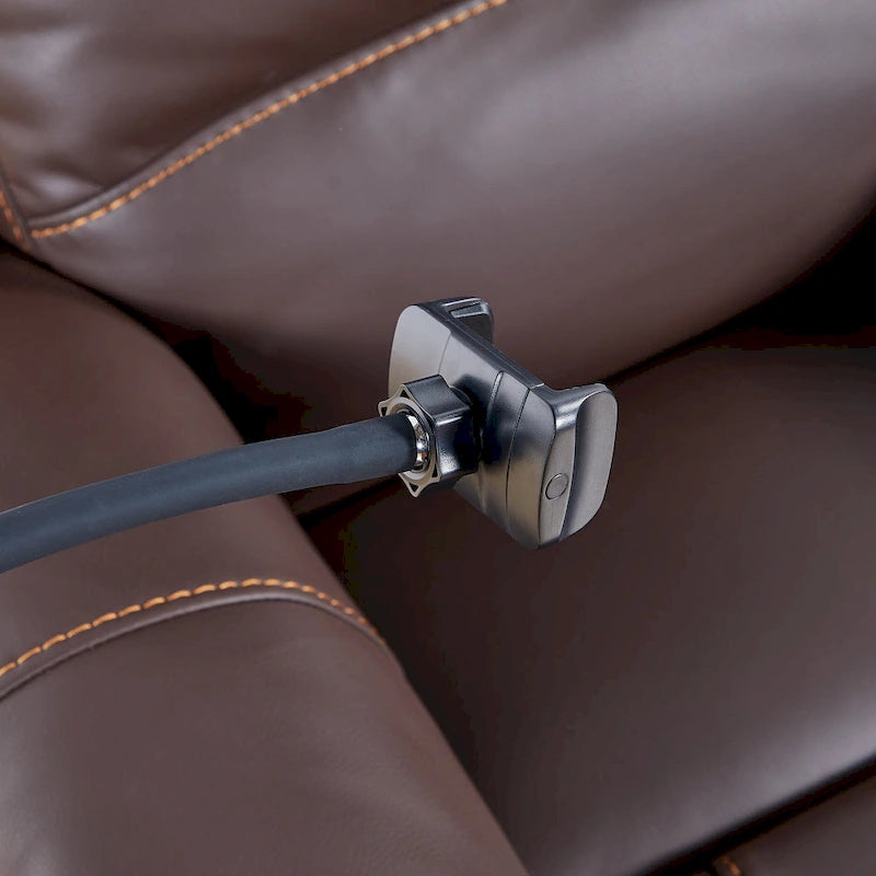 Power Recliner Chair with Massage, Heating, USB Port and Phone Holder