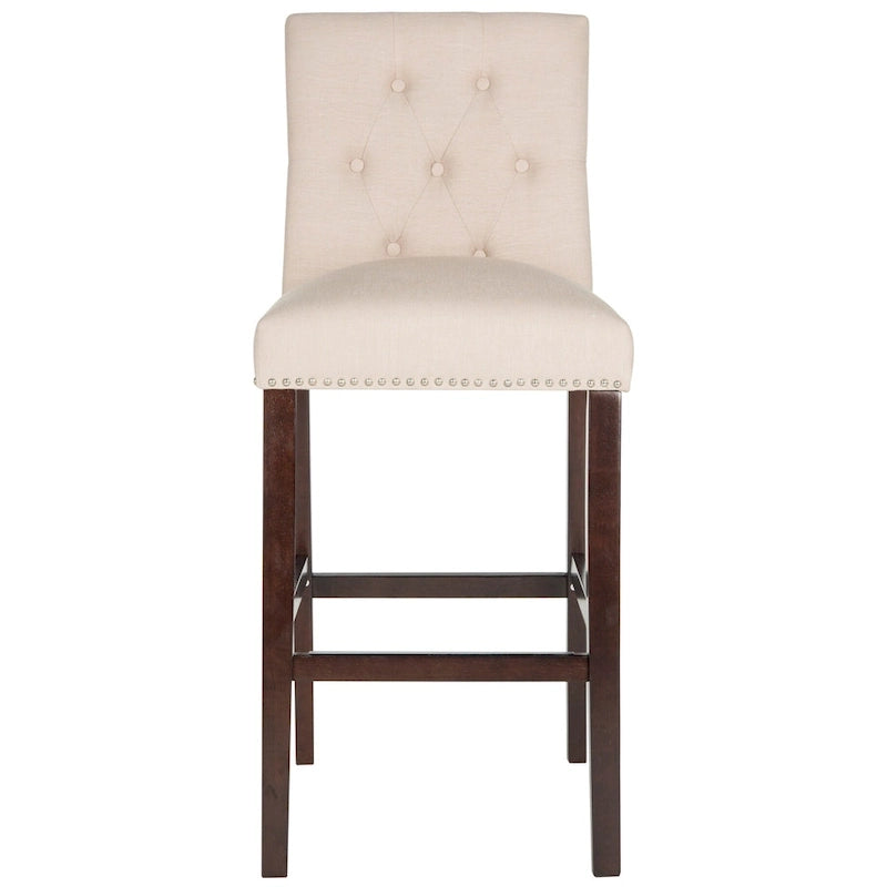 Gepolsterte Barhocker mit Steppung, 31,5 Zoll (2er-Set)