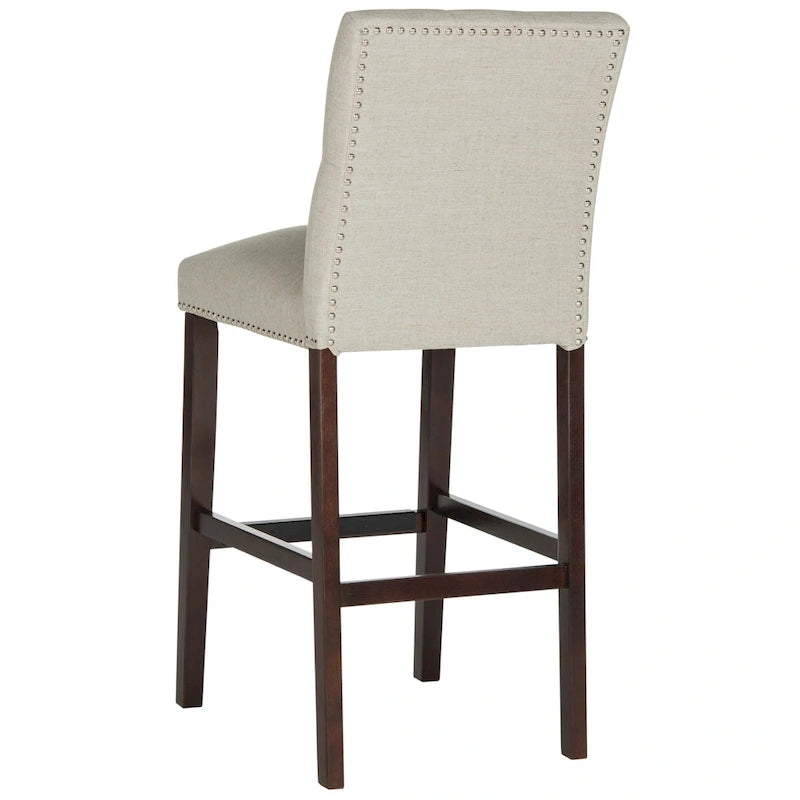 Gepolsterte Barhocker mit Steppung, 31,5 Zoll (2er-Set)