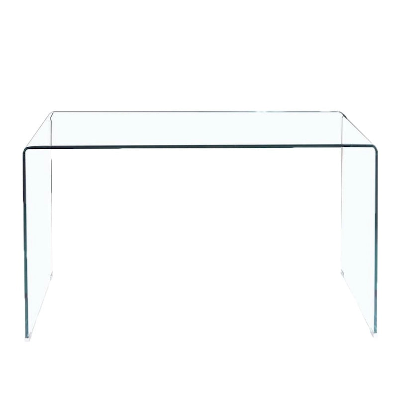 Transparent Tempered Glass Console Table