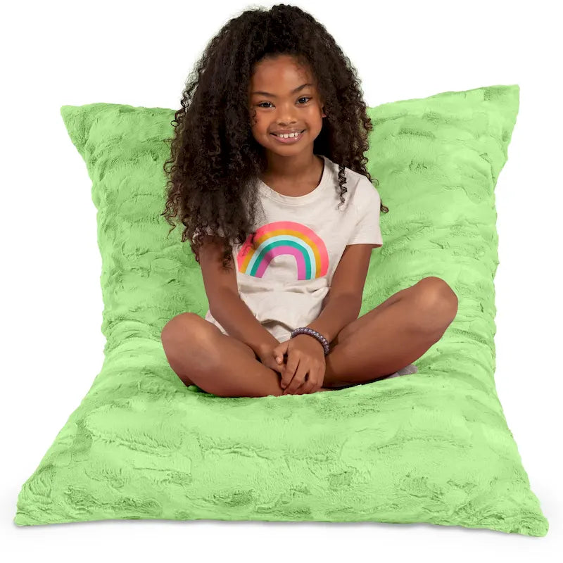3.5 Foot Giant Faux Fur Floor Pillow for Kids