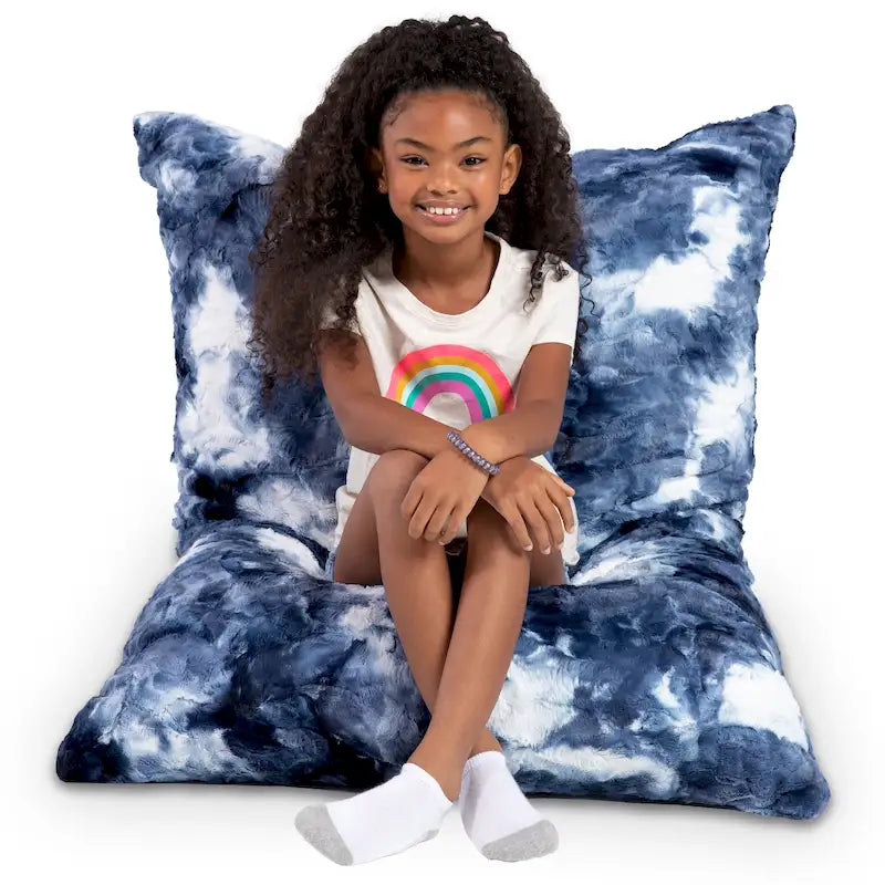 3.5 Foot Giant Faux Fur Floor Pillow for Kids