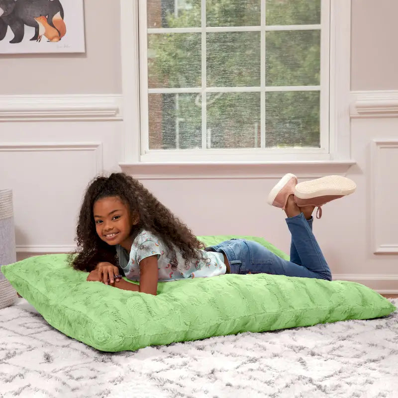 3.5 Foot Giant Faux Fur Floor Pillow for Kids