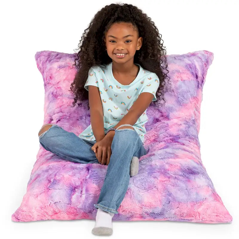 3.5 Foot Giant Faux Fur Floor Pillow for Kids