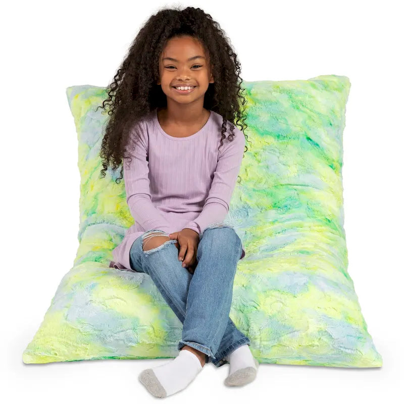 3.5 Foot Giant Faux Fur Floor Pillow for Kids