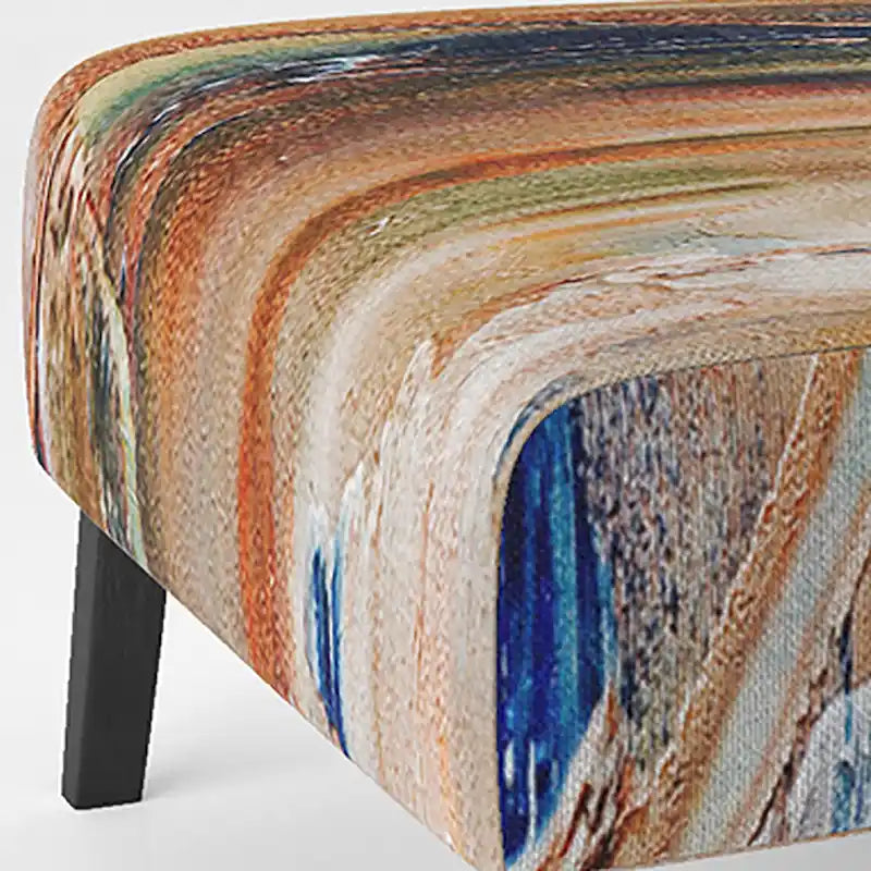 Multicolor Upholstered Modern Accent Chair