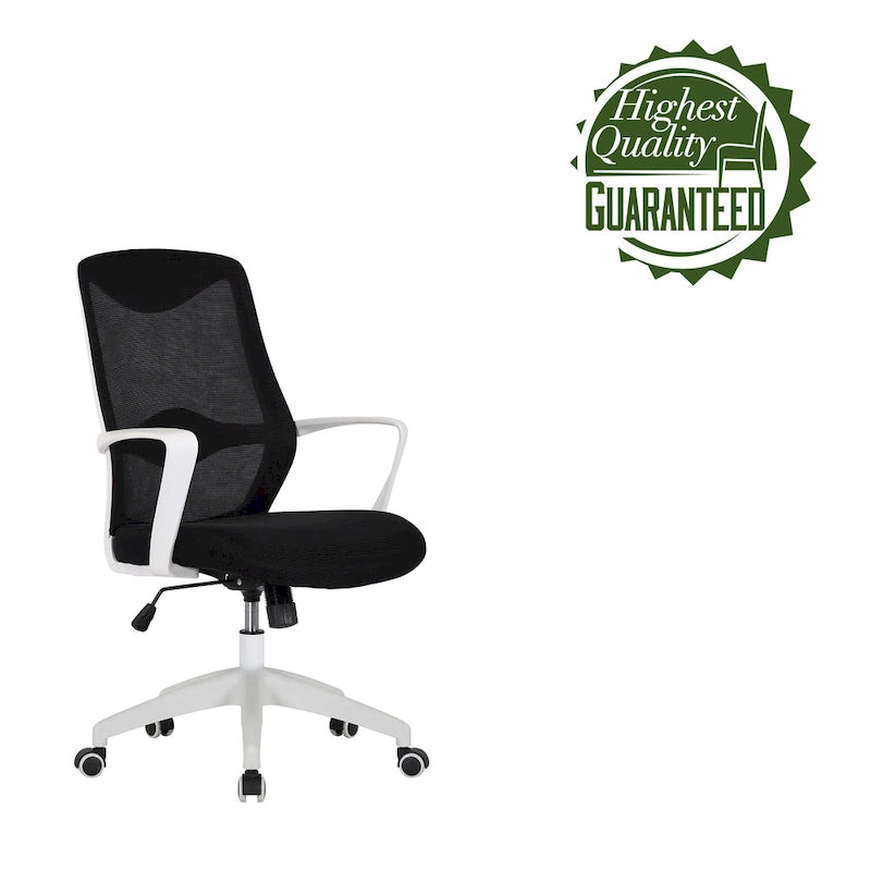 Office Chair with Mesh Back and Height Adjustable Seat