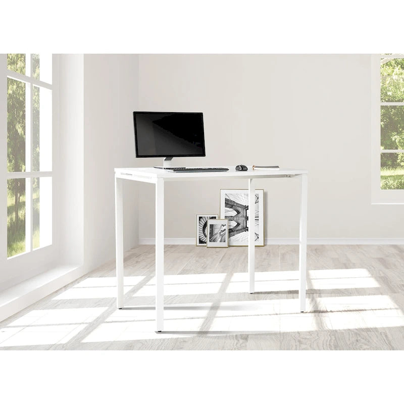 42-Inch High Standing Writing Desk in Black or White
