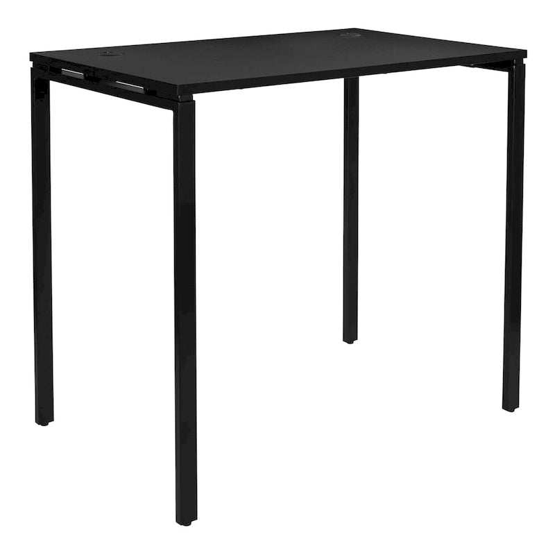 42-Inch High Standing Writing Desk in Black or White