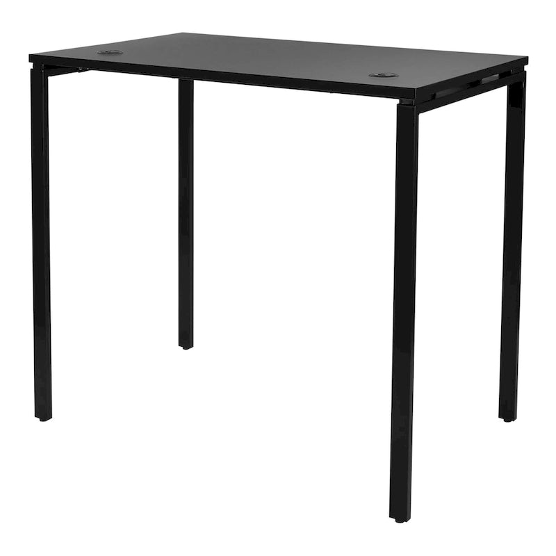 42-Inch High Standing Writing Desk in Black or White
