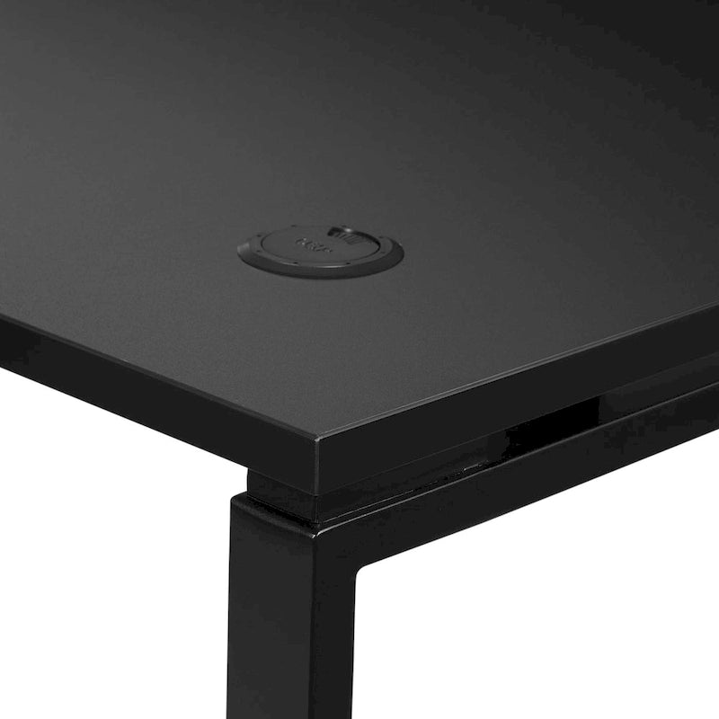 42-Inch High Standing Writing Desk in Black or White
