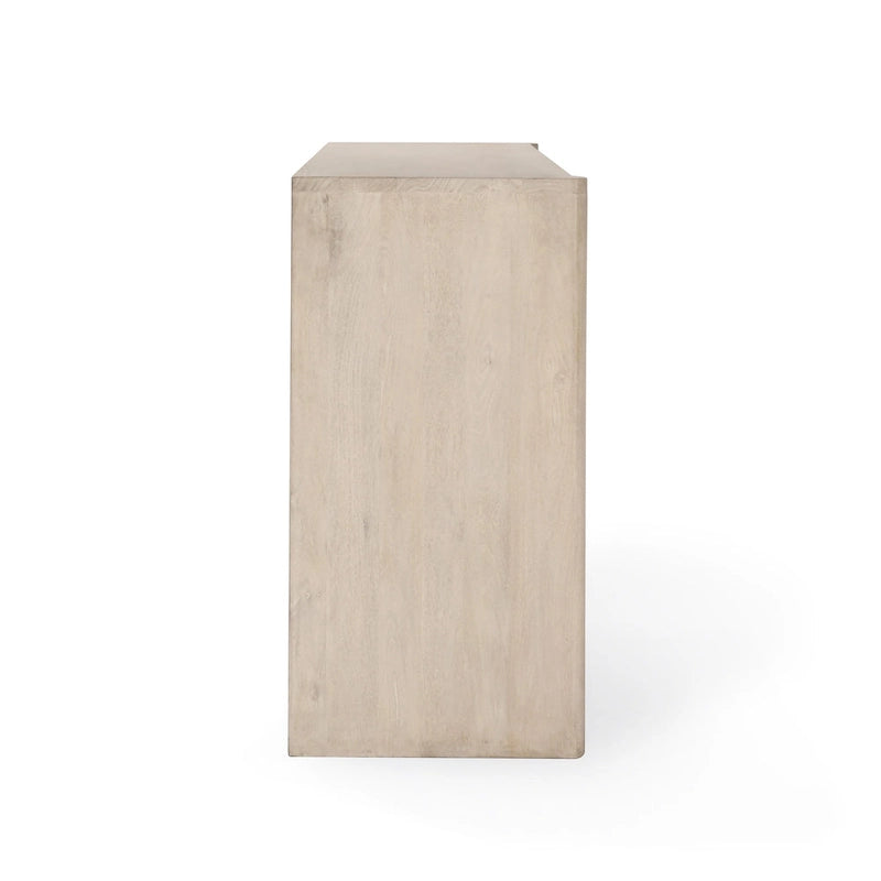 Carved Mango Wood Sideboard