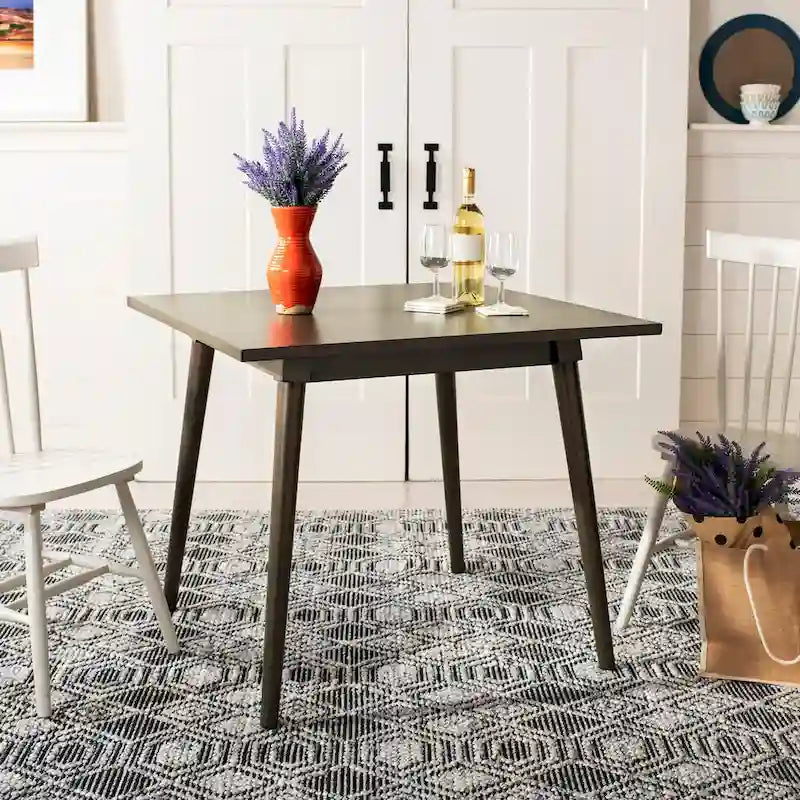 Square Dining Table with Vintage-Style Legs
