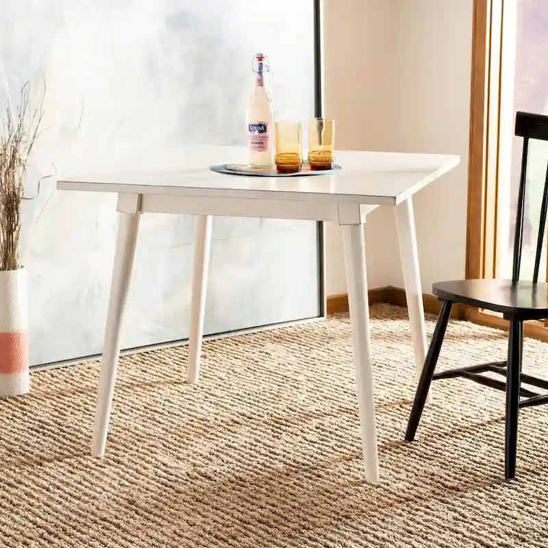 Square Dining Table with Vintage-Style Legs