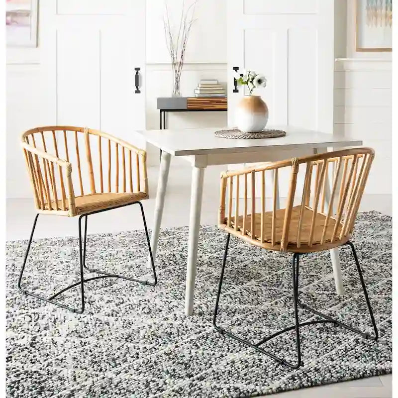 Square Dining Table with Vintage-Style Legs